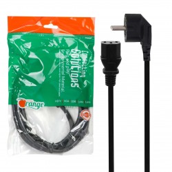 کابل برق سه پین orange